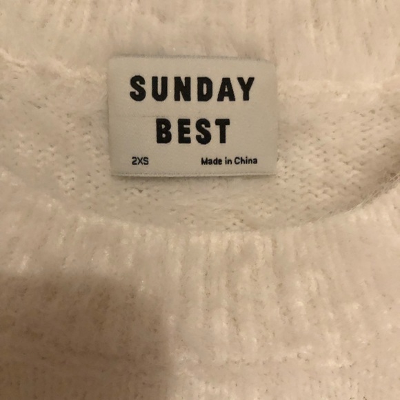 Aritzia Sunday Best size xxs colour white - Picture 2 of 4